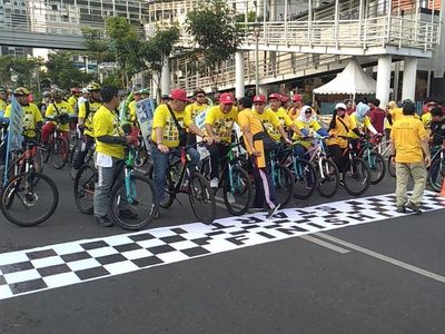 Sepeda Santai Ramaikan Hari Bantuan Hukum Nasional