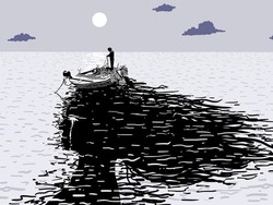 Cinta yang Mati Dimakan Ikan-Ikan