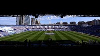 Pertandingan Levante Vs Barcelona digelar di Stadion Ciutat de Valencia, Sabtu (2/11/2019). Alex Caparros/Getty Images.