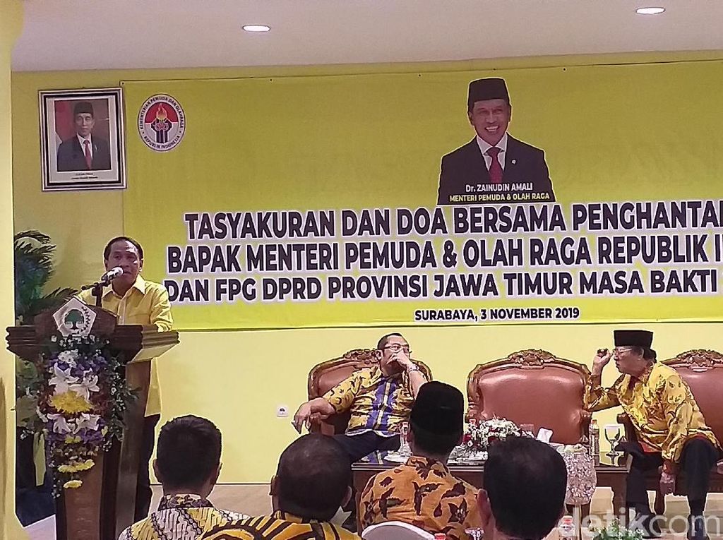 Ketua PSSI Rangkap Jabatan, Menpora: Saya Masih Optimis Ketua PSSI Rangkap Jabatan, Menpora: Saya Masih Optimis