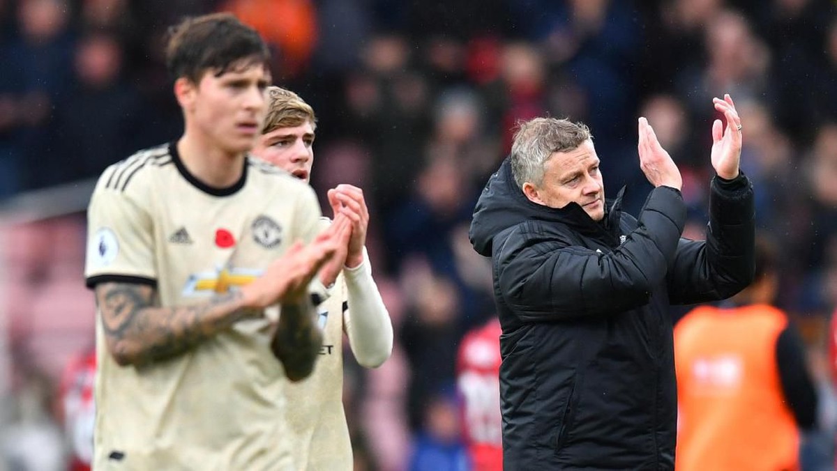Manchester United gagal meneruskan tren kemenangan usai ditumbangkan Bournemouth. (Foto: Dylan Martinez / Reuters)