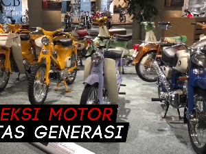 Mengintip Koleksi Motor Honda Berbagai Generasi di Museum Honda Jepang