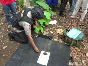 Bersihkan Pekarangan, Warga Gunungkidul Temukan Granat Aktif