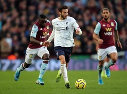 Liverpool meningkatkan intensitas serangan di babak kedua. Marc Atkins/Getty Images.