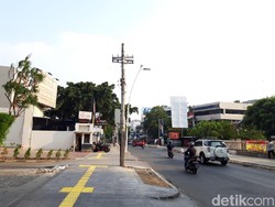 Rapinya Kawasan Cikini, Tak Terlihat Kabel Menggantung Semrawut