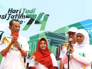 Di KIP Run 2019, Gubernur Khofifah Ajak Warga Jatim Senang Gerak