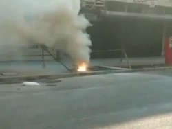 PLN Selidiki Penyebab Terbakarnya Kabel Bawah Tanah di Cikini