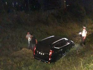 Mobil Masuk Parit di Tol BSD, Polisi: Pengemudi Ngantuk