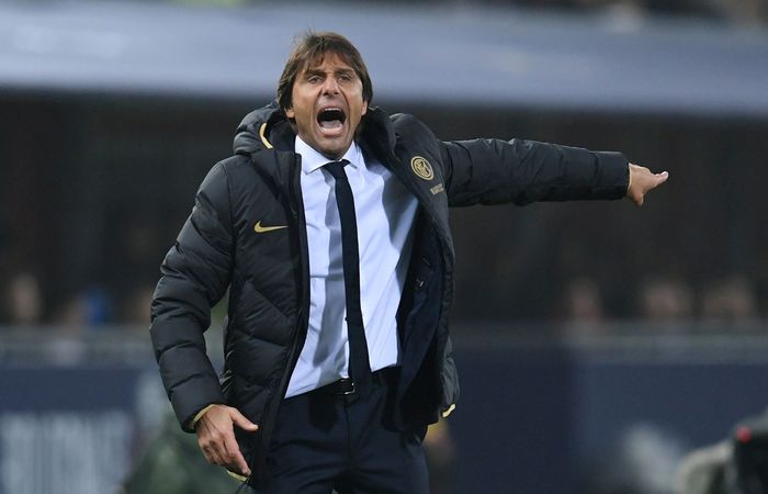 Antonio Conte meracik Inter Milan Rasa Liga Inggris (Jennifer Lorenzini/Reuters)