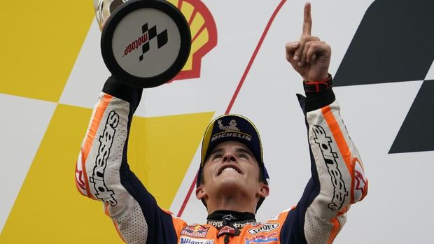 Marc Marquez tampil dominan di MotoGP dengan koleksi enam gelar juara dunia.
