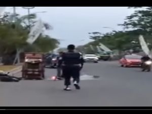 Videonya Viral, Satpam Vs Tukang Bakso yang Ribut di Bekasi Berdamai