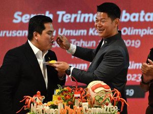 Okto Suapi Erick Thohir di Sertijab Ketum KOI Okto Suapi Erick Thohir di Sertijab Ketum KOI