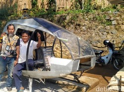 Ini Spesifikasi Helikopter Rp 30 Juta Buatan Tukang Bubut Sukabumi