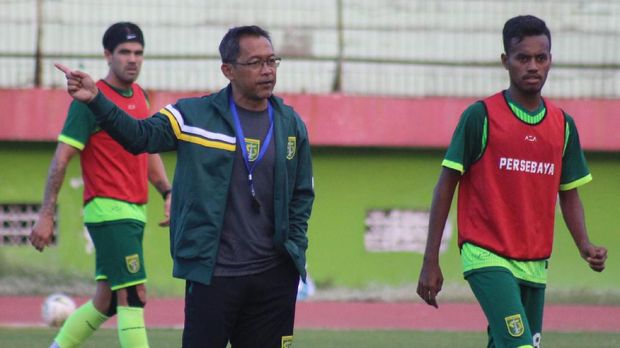 Aji Santoso bersama Persebaya Surabaya