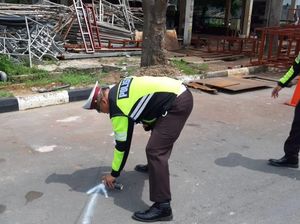 Kecelakaan Fatal di Batam, Mobil Terbang Hantam Wanita Jogging