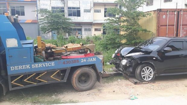 Pengemudi mobil 'terbang' yang hantam warga di Batam