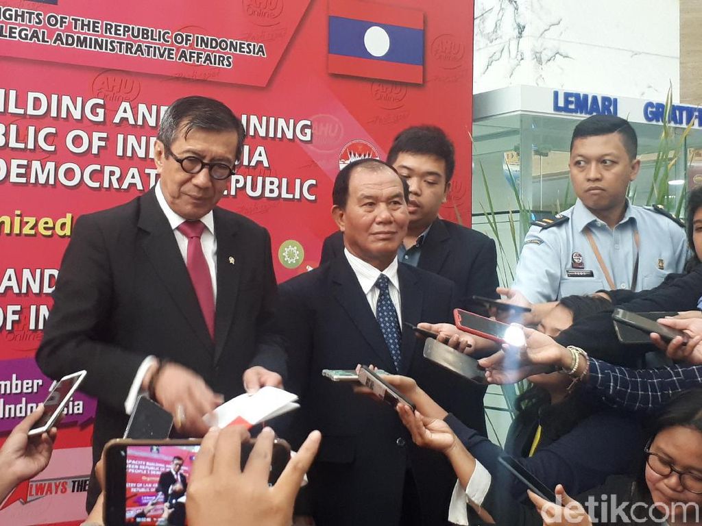 Kemenkum HAM RI-Laos Perkuat Kerja Sama Penegakan Hukum Kemenkum HAM RI-Laos Perkuat Kerja Sama Penegakan Hukum