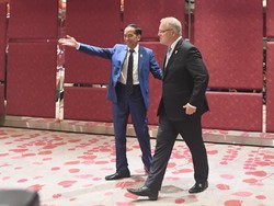 Bertemu PM Australia di Bangkok, Jokowi Cerita Hasil Kunker ke Papua