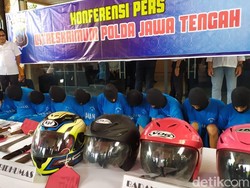 Terlibat Pengeroyokan di Sukoharjo, 11 Orang Dibekuk Polda Jateng