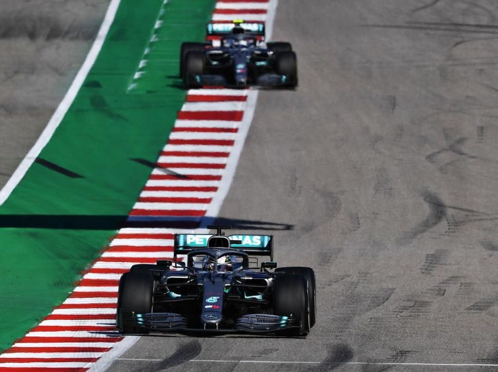 Bottas Menangi GP Amerika Serikat, Hamilton Kunci Gelar Juara Dunia Bottas Menangi GP Amerika Serikat, Hamilton Kunci Gelar Juara Dunia