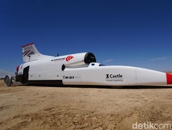 Kurang Duit, Jet Darat Gagal Bikin Rekor Kecepatan Baru