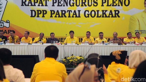 Rapat Pleno Partai Golkar Bahas Munas Resmi Digelar