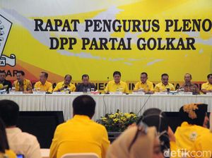 Rapat Pleno Partai Golkar Bahas Munas Resmi Digelar