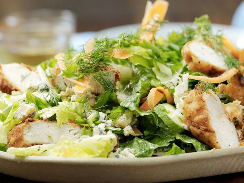 Resep Salad : Salad Ayam Goreng