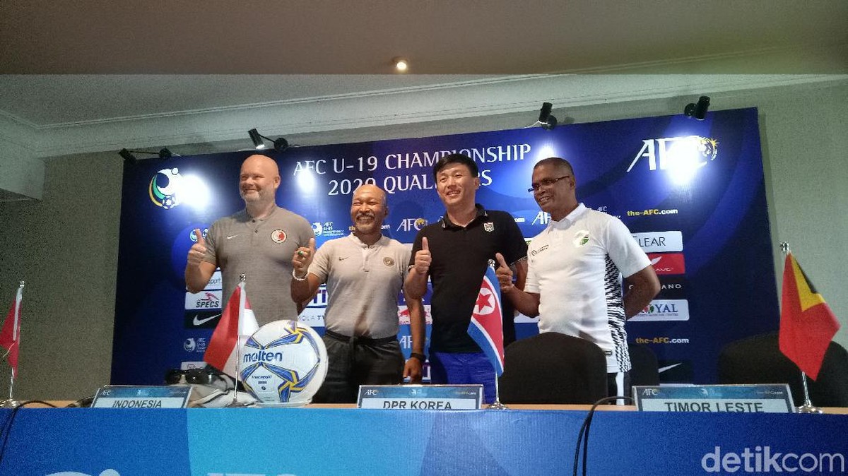 Timnas Indonesia dan Timnas Timor Leste diingatkan respek menjelang duel di Kualifikasi Piala Asia U-19 2020. (Foto: Randy Prasatya/detikcom)