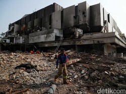 Polisi Cek Dugaan Gedung Hailai Sengaja Dibakar
