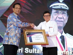 Kata Sultan HB X Usai Terima Penghargaan dari KemenPAN-RB