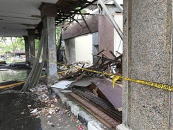 Polisi Sebut Gedung Hailai yang Terbakar dalam Kondisi Pembongkaran