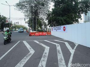 Begini Suasana Jalan Galunggung yang Ditutup Begini Suasana Jalan Galunggung yang Ditutup
