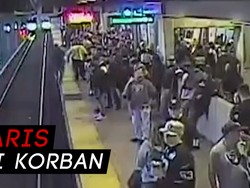 Dramatis! Penyelamatan Pria Hampir Ditabrak Kereta