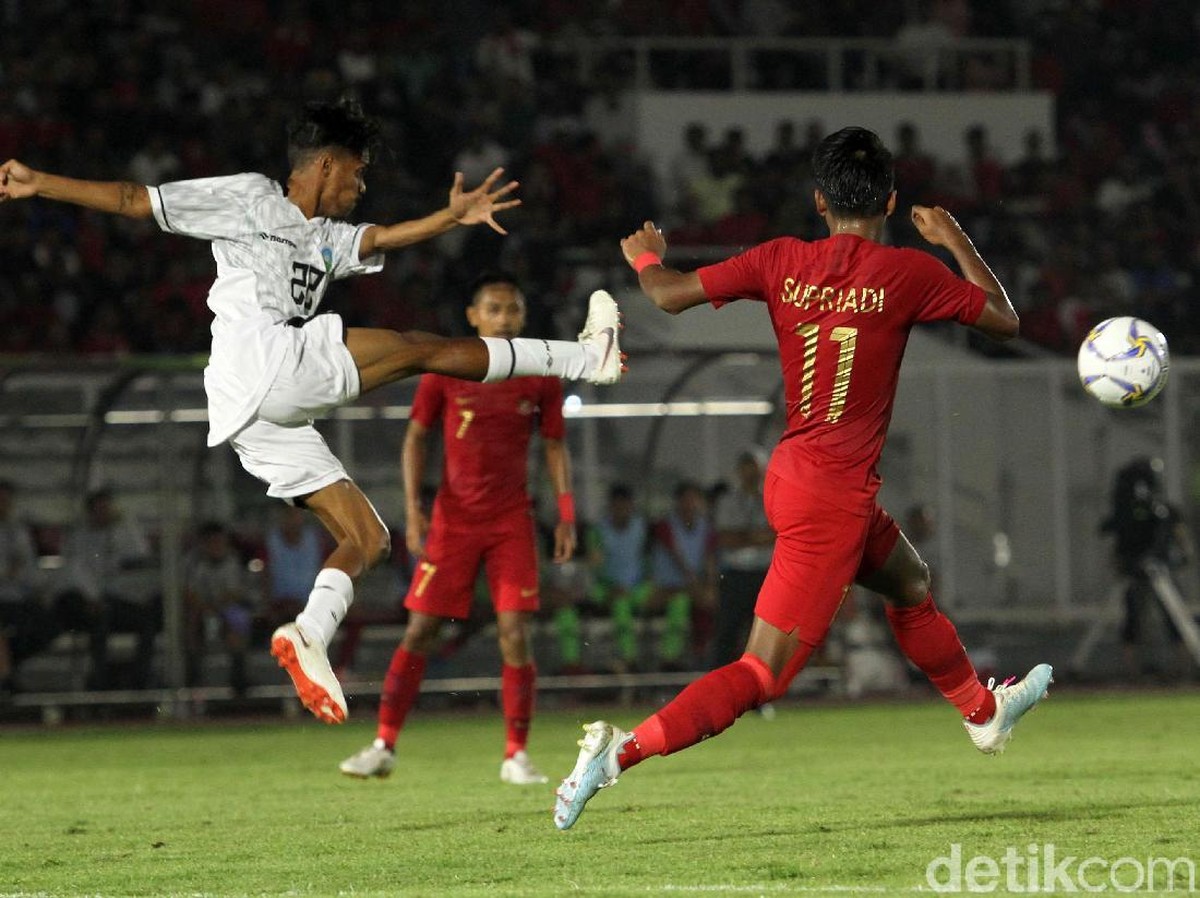 Link live streaming Timnas Indonesia U-19 melawan Hong Kong di lanjutan Kualifikasi Piala Asia U-19 2020. (Foto: Rifkianto Nugroho/detikcom)