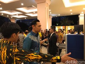 HUT Ke-55 Golkar, AHY-Zulhas-Surya Paloh Hadir