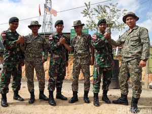 Akrabnya Para Penjaga Perbatasan Indonesia-Malaysia