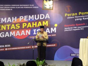 Pidato Kunci Menag di Kemah Pemuda: Radikalisme-Moderasi Beragama