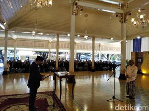 Sri Sultan HB X Lantik Baskara Aji Jadi Sekda DIY