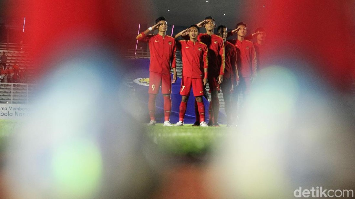 Timnas Indonesia U-19 melakukan dua rotasi saat melawan Korea Utara, (Foto: Rifkianto Nugroho/detikcom)
