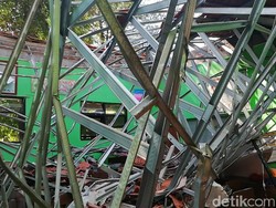 Seperti Ini Penampakan Bangunan SDN Gentong di Pasuruan yang Ambruk