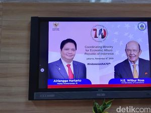 Airlangga Gelar Rapat Bareng Mendag AS, Bahas Apa?