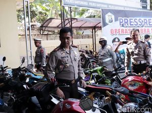 Puluhan Kendaraan Disita Hasil Operasi Zebra Semeru 2019 di Banyuwangi