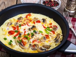 Omelet Sayuran yang Renyah, Praktis dan Kaya Nutrisi