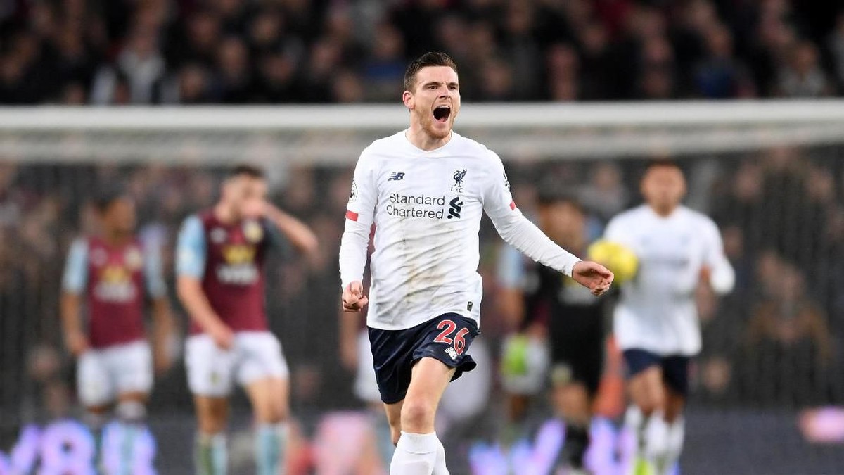 Andrew Robertson kabarnya diincar Real Madrid (Laurence Griffiths/Getty Images)