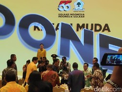 Jokowi-Maruf Amin Hadiri HUT Ke-55 Golkar