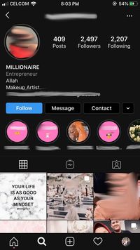 Akun instagram milik wedding organizer