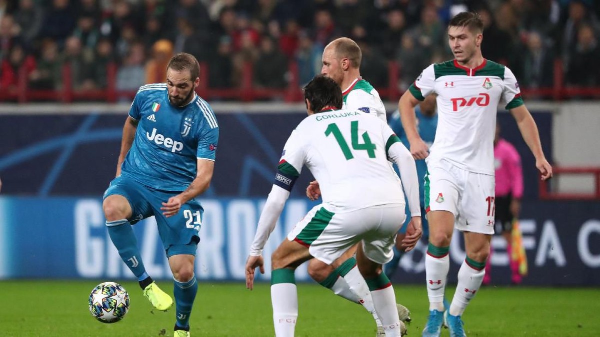 Juventus tertahan 1-1 oleh Lokomotiv Moskow di babak pertama (Foto: REUTERS/Evgenia Novozhenina)