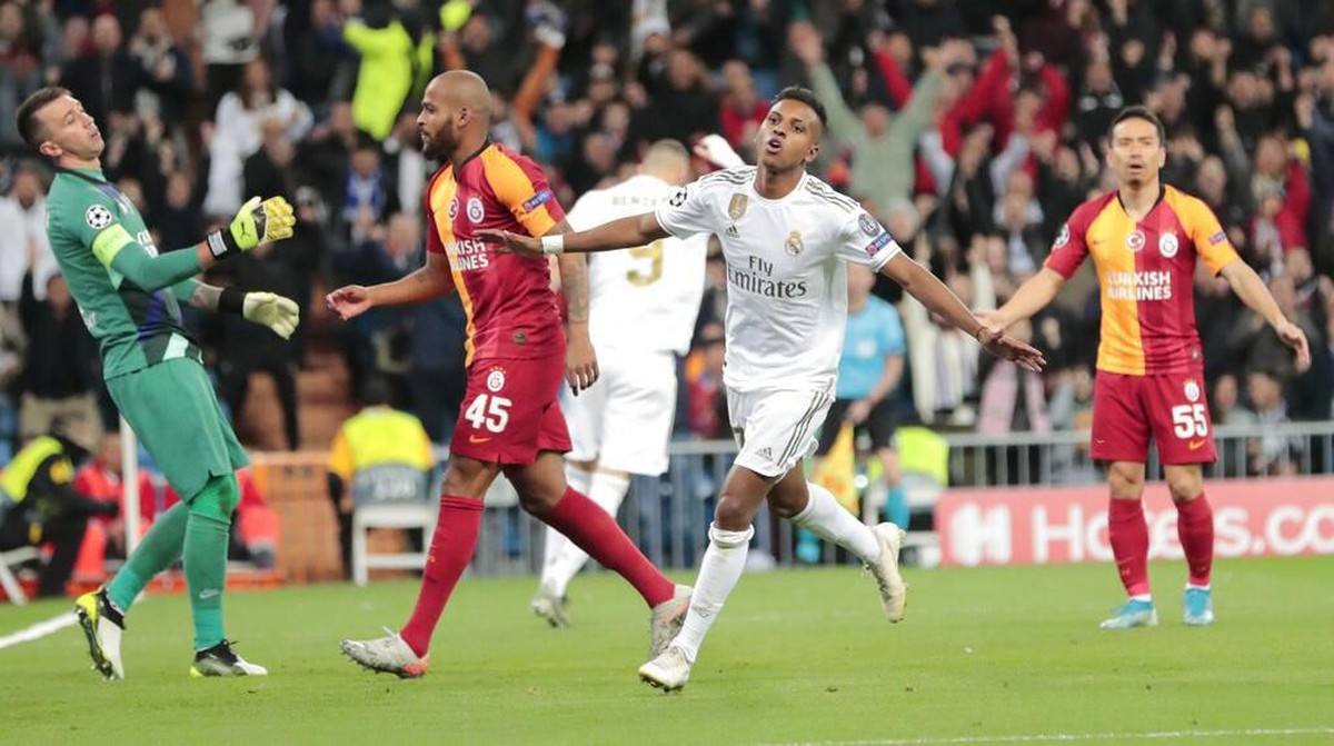 Rodrygo samai rekor Raul dan Wayne Rooney. (Foto: Bernat Armangue / AP Photo)