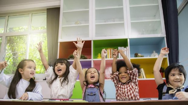 Ilustrasi anak preschool
